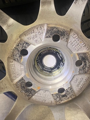 ● タイヤホイール　4本セット　195/65R15 15インチ　2018年製　ECO FORME エコフォルム　SE-10 15×6J+45 PCD 100 5穴