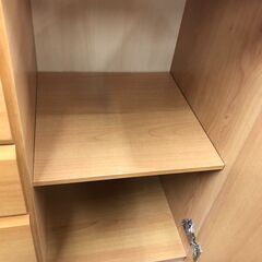 【ジャングルジャングル広陵店】家具　ニトリ　サイドボード　ナチュラル　【ジモティー特別価格！！】の画像