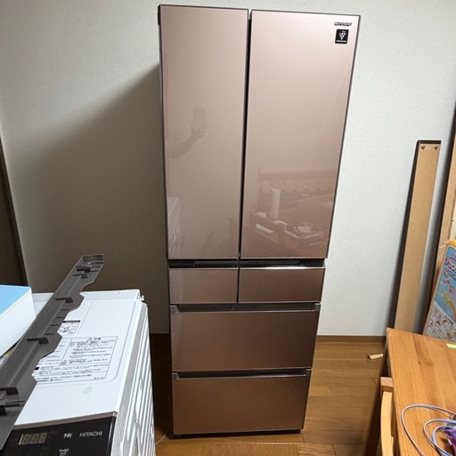 SHARP SJ-GS46C-T 冷蔵庫 455L 6ドア