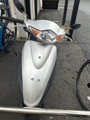 【購入済み！】前後タイヤ新品！ホンダ スマート　ディオ　AF56（白）実動中古車◆彦根市～ ホンダスマートディオAF56 ✨即乗り可能✨タイヤ前後新品 (igniton