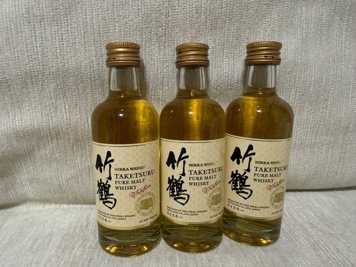 ニッカウイスキー 竹鶴 50ml ミニボトル 6本セット ニッカウヰスキー（NIKKA WHISKY） 【大量入荷！】【何本でもOK