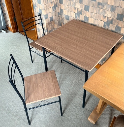 ダイニングテーブルセット (たつ) 菊水のダイニングセットの中古