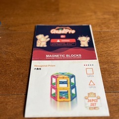 【美品】QuadPro マグネットブロック106ピースセットの画像