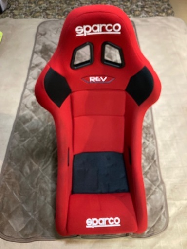 スパルコREV 限定レッド フルバケシート
