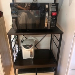 レンジ棚　キッチンラック　の画像