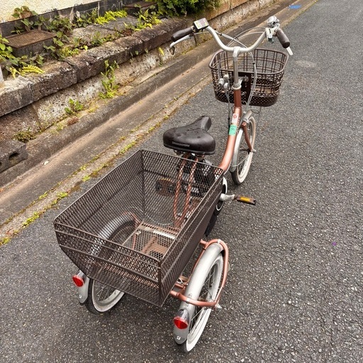電動アシスト自転車◇三輪ワゴン◇ブリヂストン◇アシスタ◇3段ギア