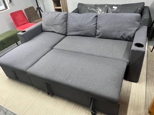 【?多機能?】3人掛けソファーベッド