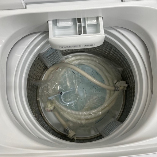 M649☆ AQUA 洗濯機 7kg 2022年製 上開き　インバーター搭載　風乾燥