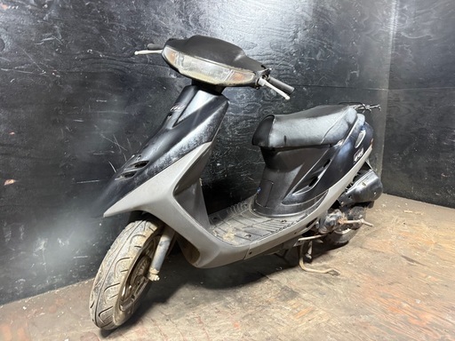 ★支払総額3.3万円★定休日なし！いつでも現車確認可能です！ ホンダ スーパーディオ 黒 AF27 人気のスーパーディオ！ 2ストのためオイル注ぎ足すだけ！ バッテリー新品！