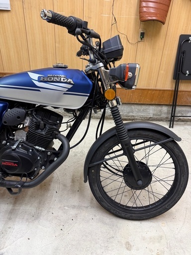 HONDA CG125 FI 実走行　3583km 美車　程度良好　マットブルー　軽整備済　兵庫　神戸AUTO7