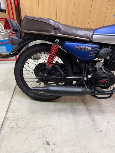 HONDA CG125 FI 実走行　3583km 美車　程度良好　マットブルー　軽整備済　兵庫　神戸AUTO7