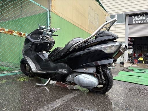 HONDA  フォルツァ08‼️バッテリー上がり、タイヤ空気無し‼️