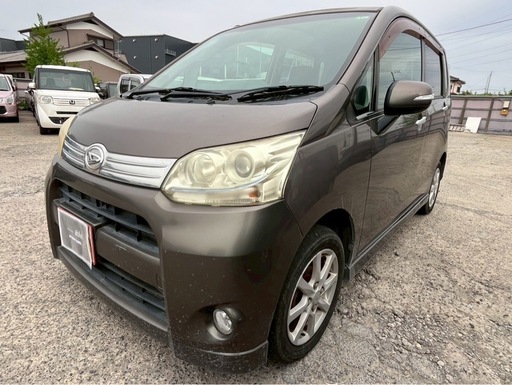 車検R8年8月　H19年式ムーブカスタム　 平成19年 ムーブカスタム、平成19年式、14万100km、検平成30年