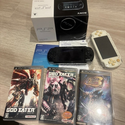 PSP本体　ソフト
