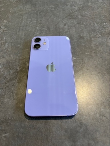 【美品】iPhone12mini 256GB パープル
