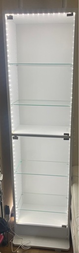 ドラゴンボール フィギュア22点＋LED付きガラス棚セット