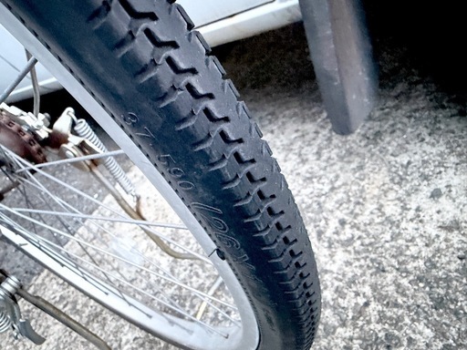 自転車26インチタイヤ交換済 先月ショップにて整備
