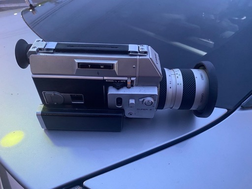 中古商品。フィルムカメラ。 キャノンAUTO ZOOM 814 Super8 8㎜フィルムカメラ (よっちゃん) 明石の
