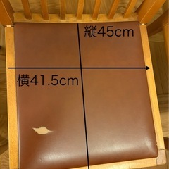 ダイニングチェア4脚　1脚からOK
の画像