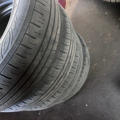 【夏タイヤ4本セット】DUNLOP ENASAVE EC300+  155/65R14 2020年41週目製　夏タイヤ サマータイヤ 4本セット 中古 の画像