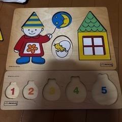 ボーネルンド　木製パズルの画像