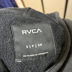 RVCA ルーカ アーチロゴ パーカー プルオーバー Sの画像