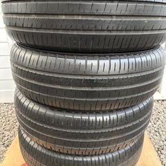 中古タイヤ　バリ溝 15インチ バリ溝 165/55R15 4.5J+43 100 軽自動車 中古タイヤアルミ