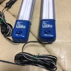 中古　MELTEC（大自工業）　DC蛍光灯ルックス　F−16 　DC12V専用　2基セットの画像