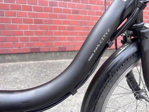 YAMAHA PAS CITY-Cブラックの電動アシスト自転車