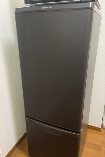 パナソニック 冷蔵庫 2ドア 168L 自動霜取り マットビターブラウン NR-B17DW-T 冷蔵庫 パーソナルタイプ マットビターブラウン NR-B17DW-T [168L /2