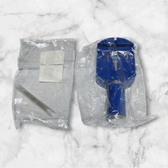 【新品】【プロ用時計工具】 時計ベルト調整 プラスチック製こまはずし 交換ピン5本付き（ブルー） 腕時計 バンド調整 こま外し メタルバンド ベルト バンド 交換 時計の画像