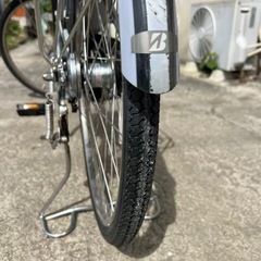 🉐654🉐バッテリー長持ち🉐🉐 ブリヂストン 24インチ 電動自転車🈹現車確認🉑の画像