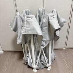 【お取引中のため受付停止いたします】※値下げしました※【美品】ベビーサークル・説明書付きの画像