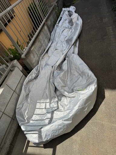車用ボディーカバー5台分　おまけで大型バイクカバー2台分