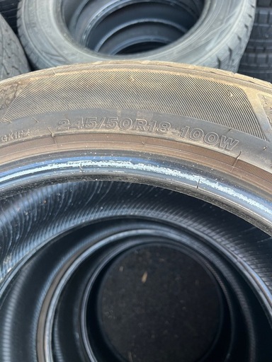245/50R18, ビリグストーン,2016年,4本