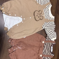 （引き渡し先が決定しました
）新生児ロンパースの画像