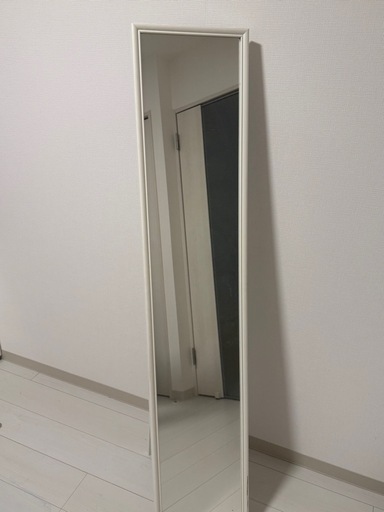 IKEA スタンドミラーホワイト (ゆう) 公津の杜のミラー/鏡の中古 IKEA スタンドミラーホワイト (ゆう) 公津の杜のミラー/鏡の中古