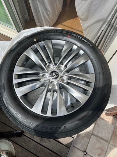 40系アルファード タイヤホイールセット　3月末納車　取り外し