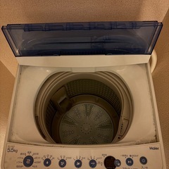洗濯機（Haier JW-C55FK）の画像
