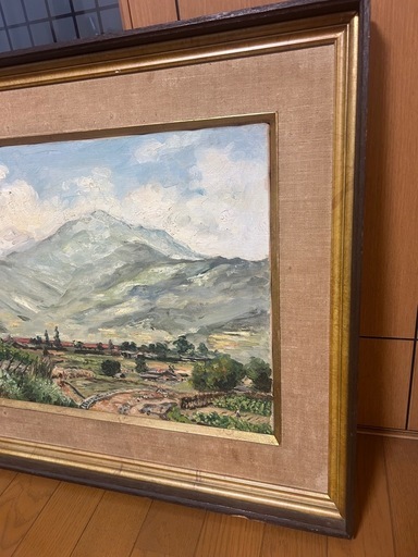 絵画　佐々木英夫　６４センチ×５６センチ