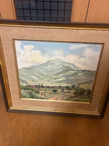 絵画　佐々木英夫　６４センチ×５６センチ