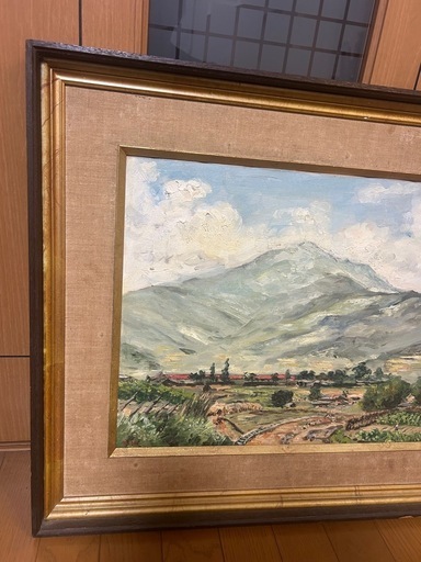 絵画　佐々木英夫　６４センチ×５６センチ