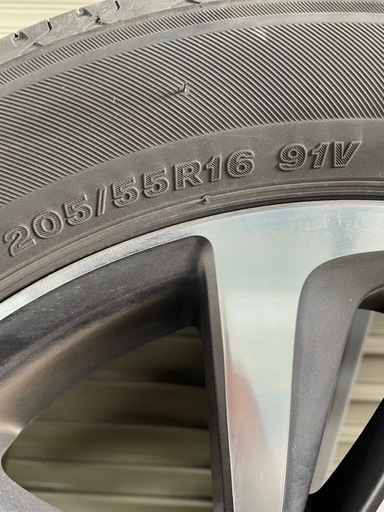 バル純正ホイール付タイヤ205/55R16売ります。 205/55R16 スバル純正ホイール付夏タイヤ (まっさん) 旭川のタイヤ