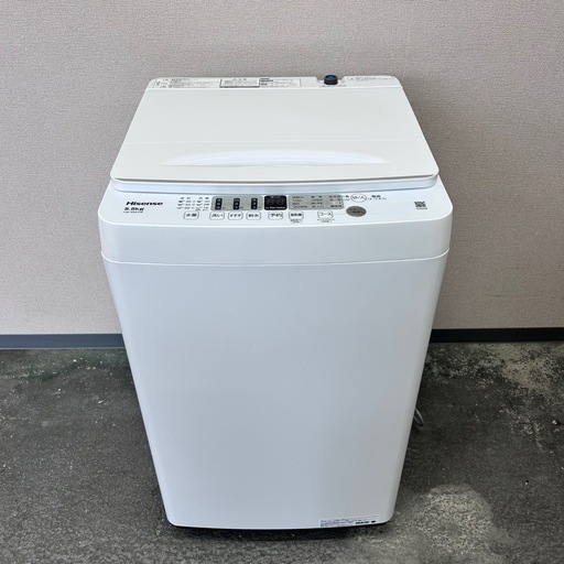 新生活✨️Hisense 洗濯機 5.5kg 2023年 単身 HW-55E2W ひとり暮らし