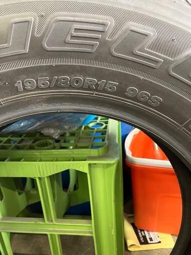 ジムニーノマド純正 195/80R15 4本 新車外し