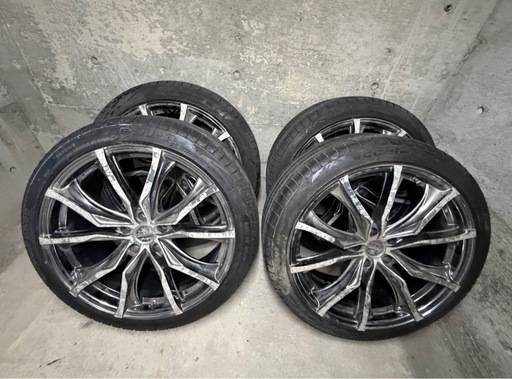 weds Kranze VERAE  19インチタイヤホイール
　2本 Weds Kranze VERAE 19インチ 4本セット - メルカリ