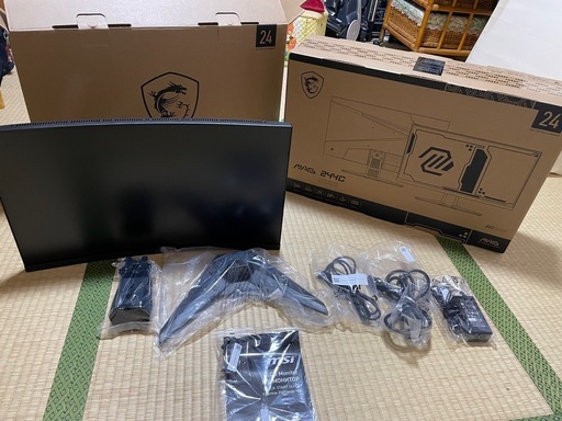 MSI MAG 24C ゲーミングモニター　23.8インチ　2026年2月購入