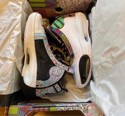 ジョーダン　AJ34 バッシュ　八村塁　シグネチャーモデル