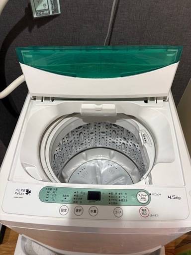 洗濯機HERB Relax YWM-T45A1 (まめすけ) 淵野辺の生活家電《洗濯機》の