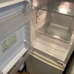 洗濯機（9ヶ月使用）と冷蔵庫の画像